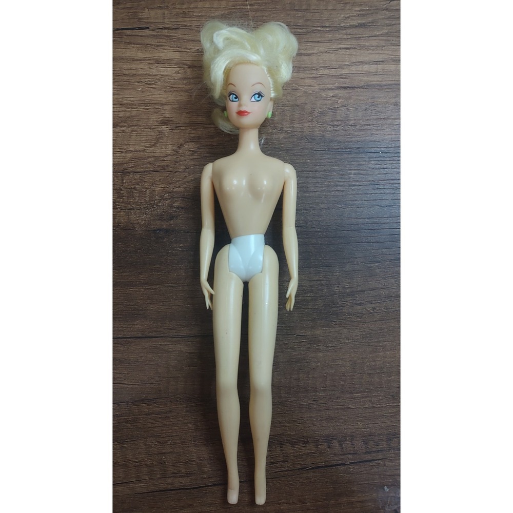 Disney TINKERBELL Barbie DOLL Pale Nude for OOAK Made In China Disney Marked